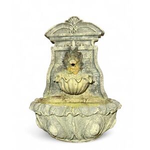 Vintage 90s gargoyle tabletop fountain
